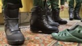 Russia - servicemen at the recruiting station, autumn 2022
