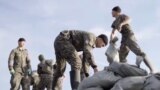 Строительство дамбы в селе Тепличное в Северо-Казахстанской области