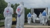 UKRAINE -- Repatriation measures. Bodies of deceased Ukrainians are being returned to Ukraine